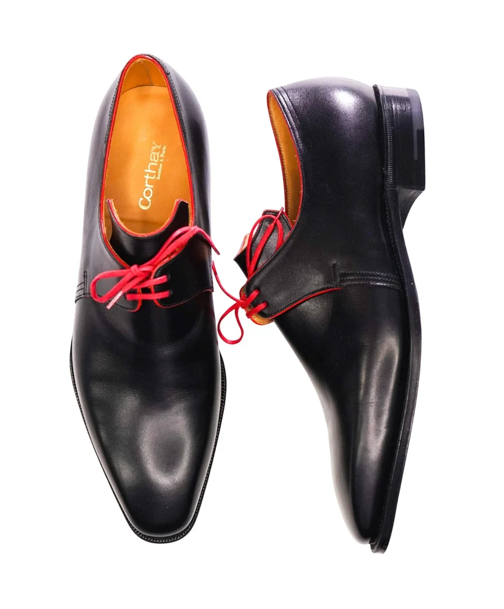 $2,580 CORTHAY - Black Leather 